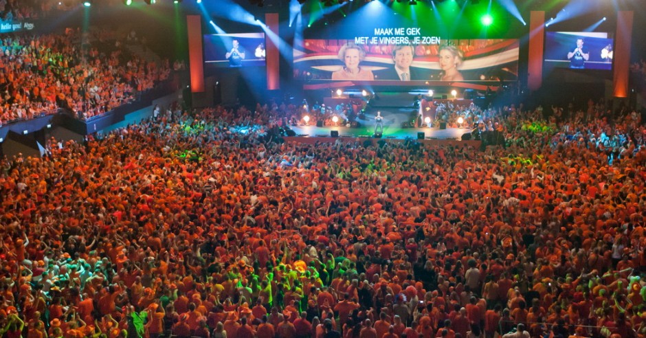 Bekijk de Nacht van Oranje - 29/04 - Ahoy foto's