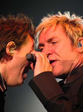 Duran Duran Heineken Music Hall gebruiker foto - Simon & John