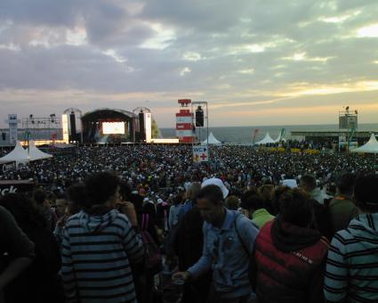 Concert at Sea 2008 gebruiker foto - the scene @ concert at sea