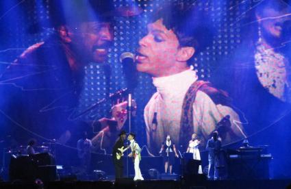 Prince Festivalpark Werchter gebruiker foto - Jamie Lydell voorprogramma Prince