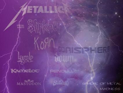 Sonisphere Wedstrijd: Wat is een Sonisphere? 2009 gebruiker foto - Metallicashopping