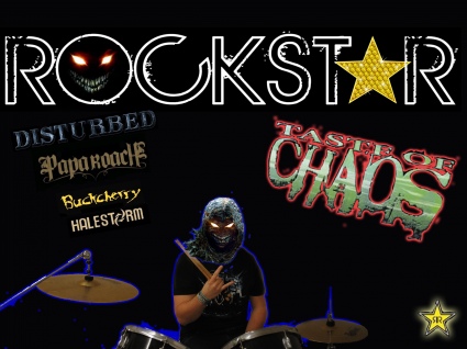 Rockstar Taste Of Chaos Winactie Heineken Music Hall gebruiker foto - Papa fu**ing Roach and me