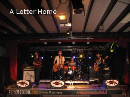 Zuthem Decibal 2012 gebruiker foto - A Letter Home