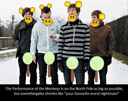 Foto's en Video's van Arctic Monkeys-actie HMH Heineken Music Hall gebruiker foto - bevroren aap