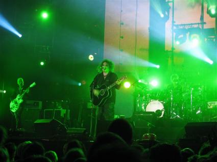 The Cure Ahoy gebruiker foto - Robert THE CURE LIVE in AHOY 18-03-2008
