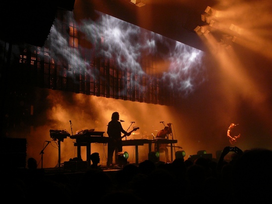 Nine Inch Nails Heineken Music Hall gebruiker foto - P1080015