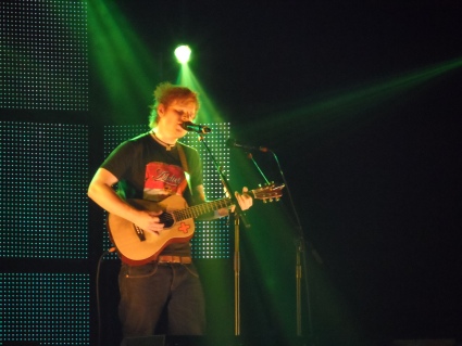 Ed Sheeran Heineken Music Hall gebruiker foto - Ed Sheeran HMH 2012