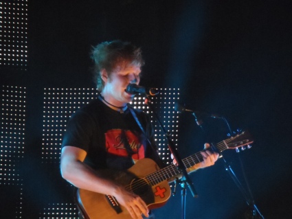 Ed Sheeran Heineken Music Hall gebruiker foto - Ed Sheeran HMH 2012