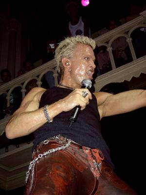 Billy Idol Paradiso gebruiker foto - Up close and personal