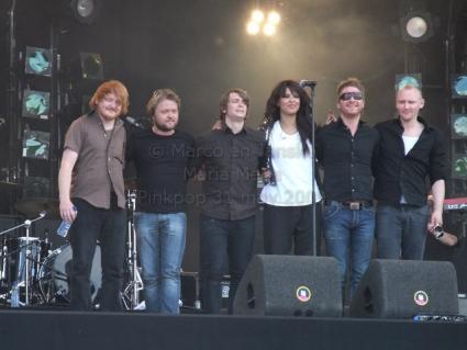 Pinkpop 2009 gebruiker foto - Noisettes