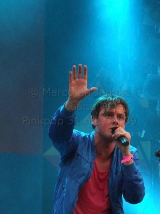 Pinkpop 2009 gebruiker foto - Tom Chaplin