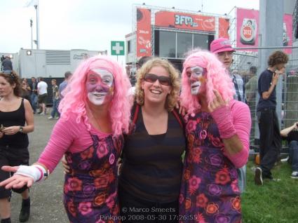 Pinkpop 2008 gebruiker foto - RATM vanuit zo\'n skybox ding